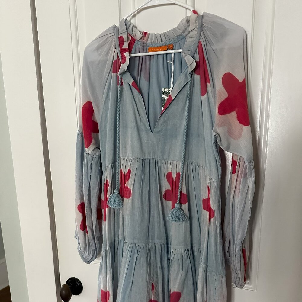 NWT Oliphant Balloon Sleeve Dress- Size XS